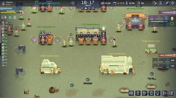 Fizz Flow: Factory Management screenshot 2