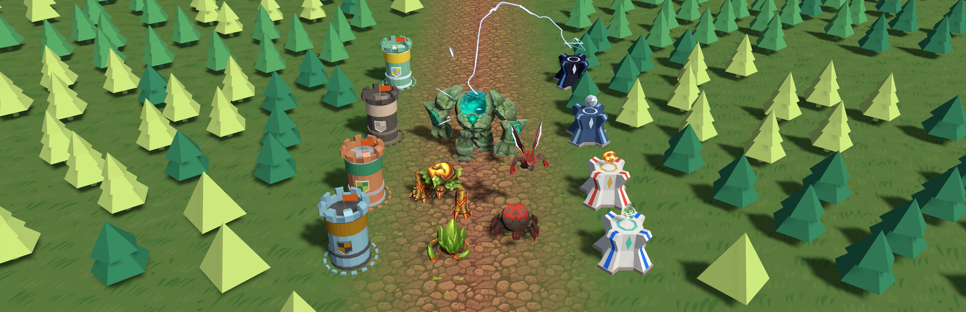 Pathless Maze TD