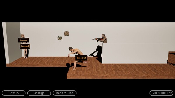 Screenshot of Runaway Cheater gameplay showing in-action mechanics