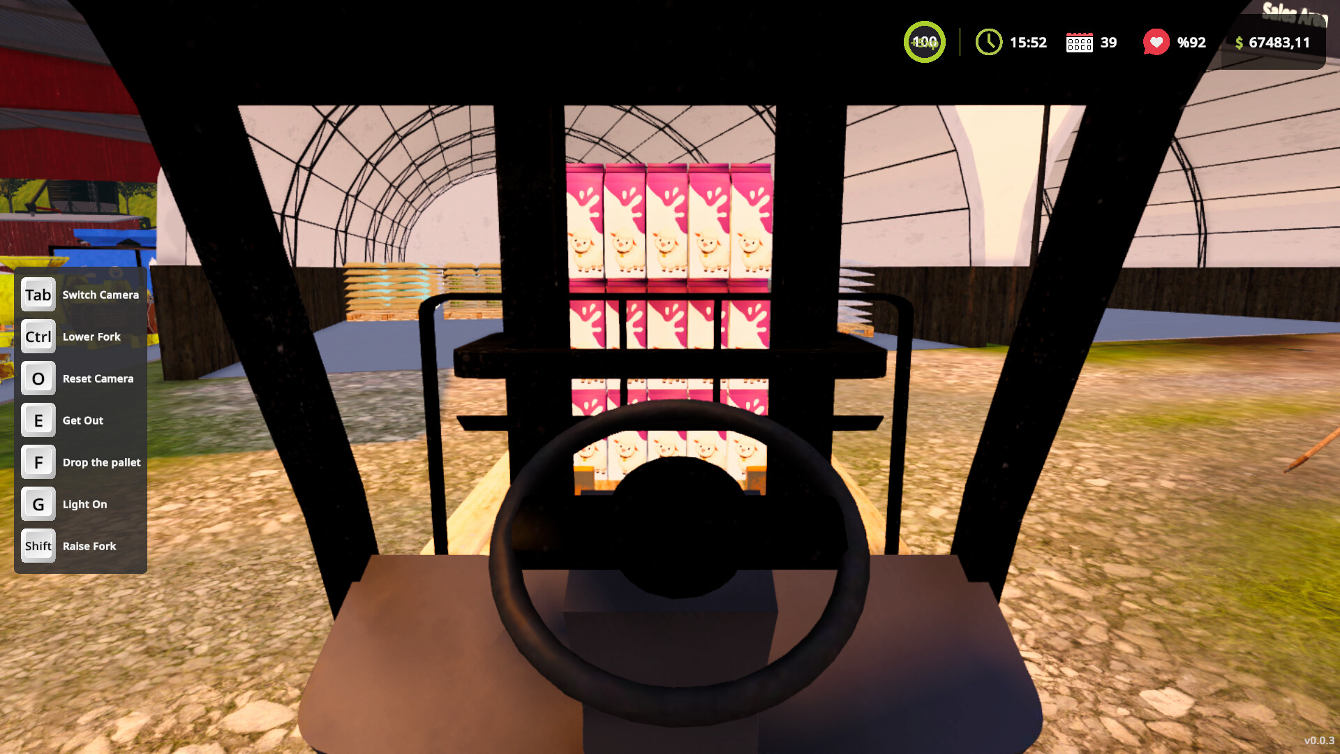 #8. Farm Supply Simulator 25 (Steam) Ved: Superwolf Game Studio