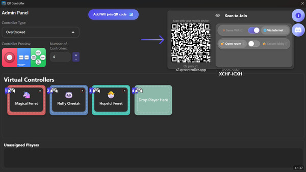 QR Controller screenshot 1