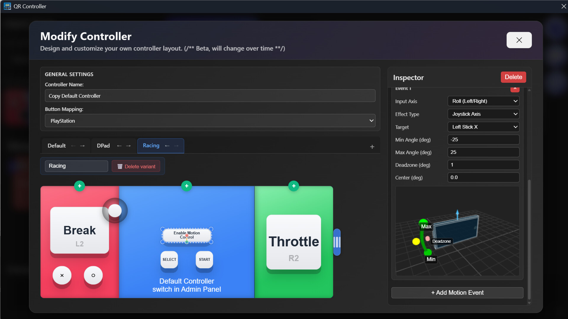 #9. QR Controller (Steam) Ved: Bash Corp