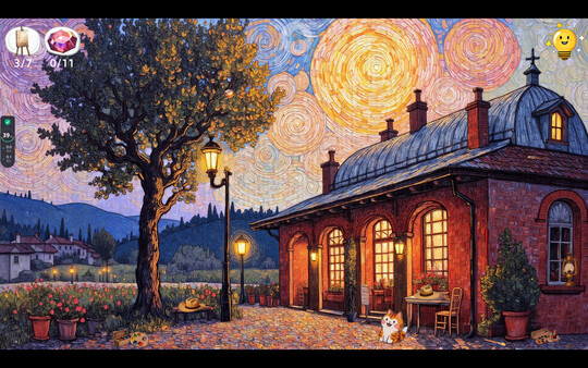 Meow Time Machine: VAN GOGH screenshot 3