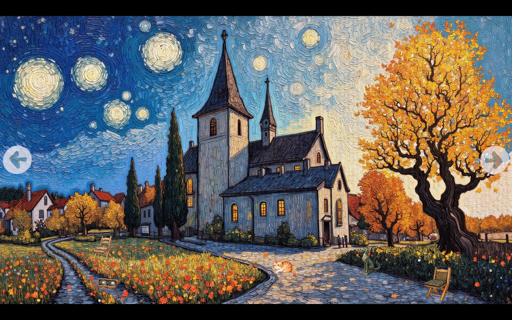 #2. Meow Time Machine: VAN GOGH (Steam) By: Magic Cat