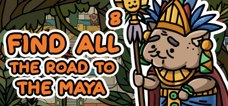 FIND ALL 8: The road to the Maya cover art