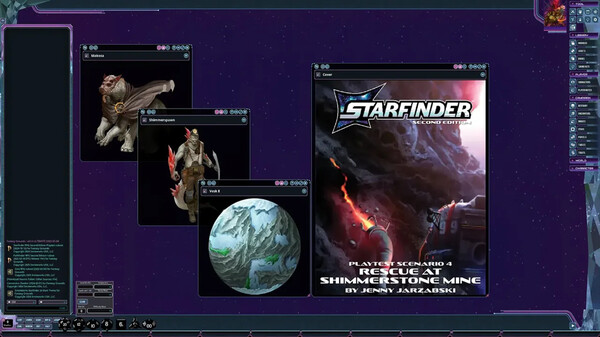 Fantasy Grounds - Starfinder 2 RPG - Starfinder Playtest Society Scenario #4: Rescue at Shimmerstone Mine