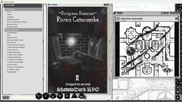 Fantasy Grounds - Riven Catacombs for Shadowdark RPG