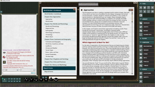 Fantasy Grounds - D&D Classics: World Builder's Guidebook (2E)