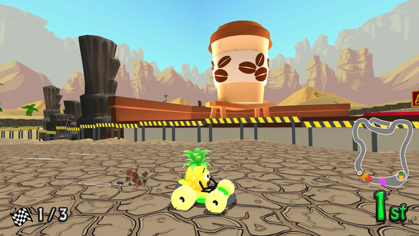 Скриншот из Juiced Fruit Racing