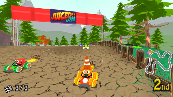 Скриншот из Juiced Fruit Racing