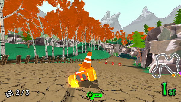 Скриншот из Juiced Fruit Racing