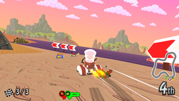 Скриншот из Juiced Fruit Racing
