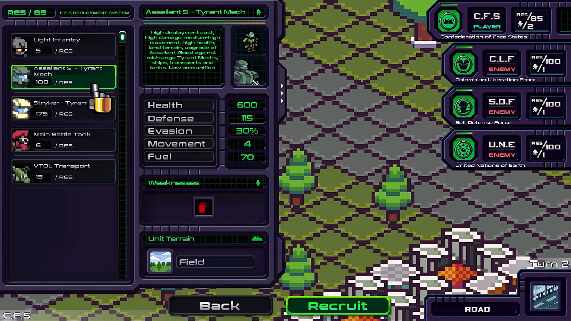 Tyrant Tactics: Birth of Revolution screenshot 2