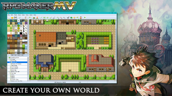 Screenshot z RPG Maker MV