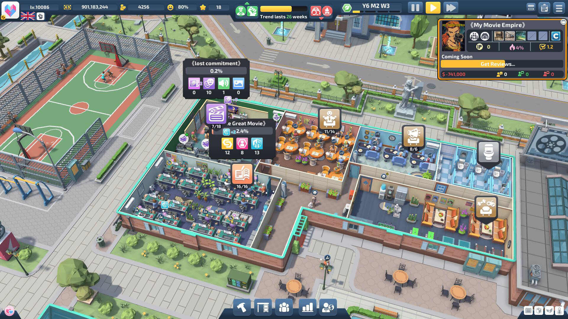 Find the best computers for Super Movie Tycoon