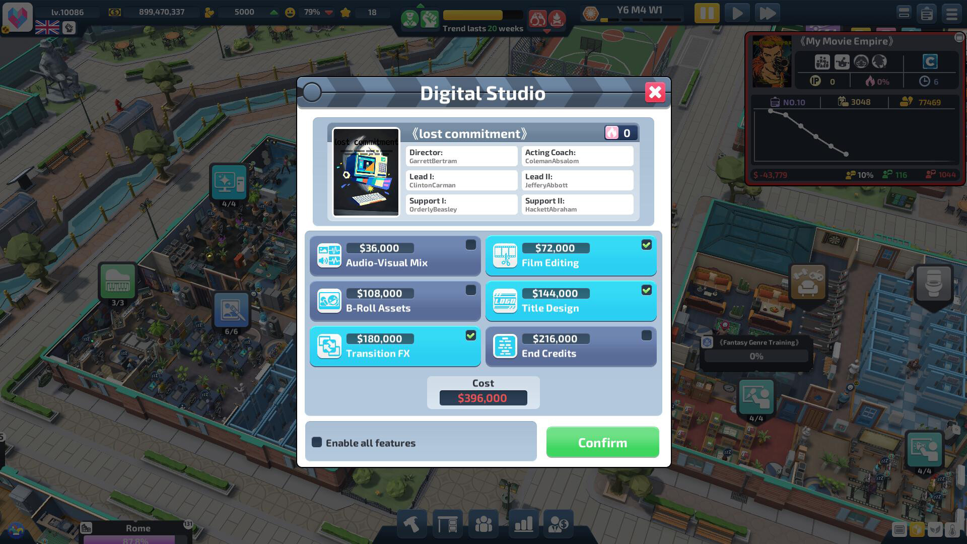 Super Movie Tycoon screenshot #10