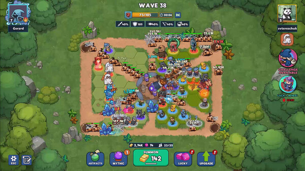 ChanceLot TD: Merge Wars game for Linux 1