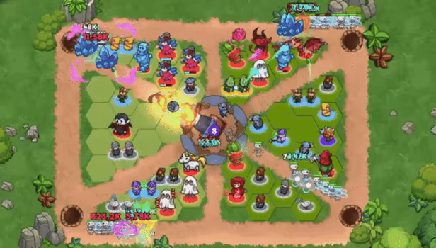 ChanceLot TD: Merge Wars video 1