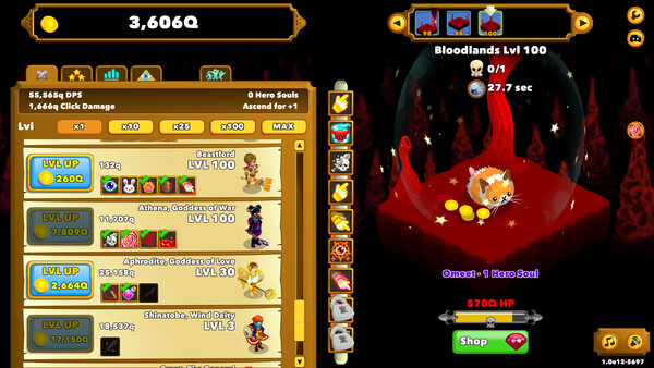 Clicker Heroes: скриншот 8