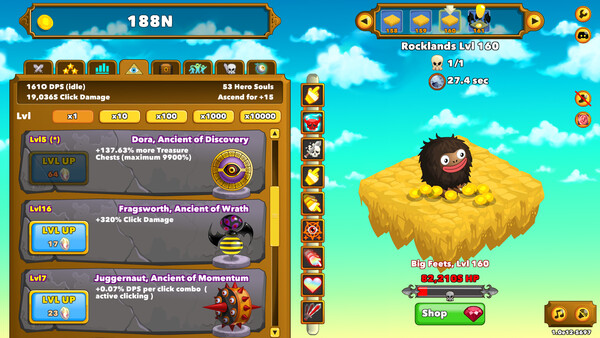 Clicker Heroes: скриншот 7