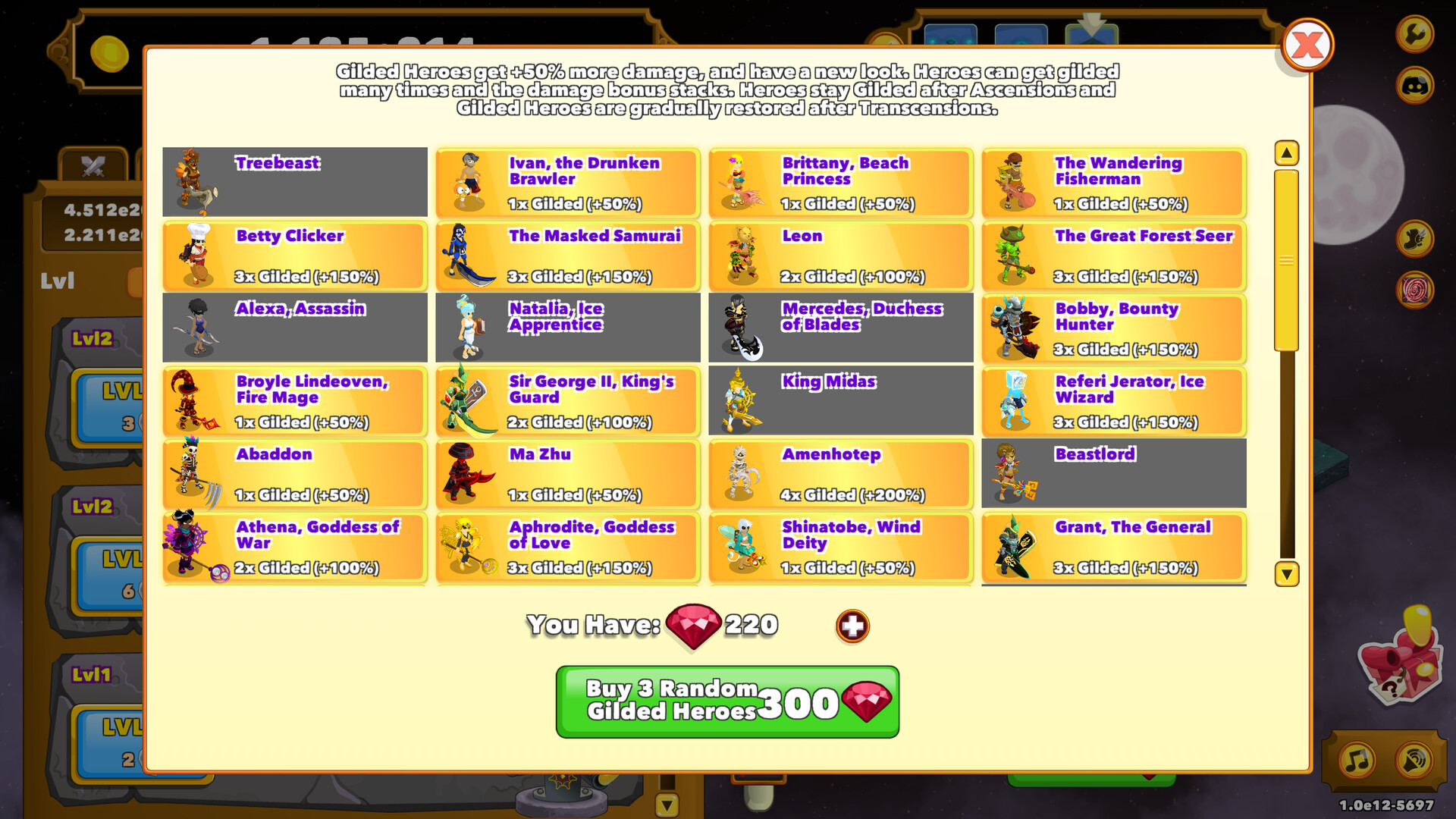 Clicker Heroes screenshot #6