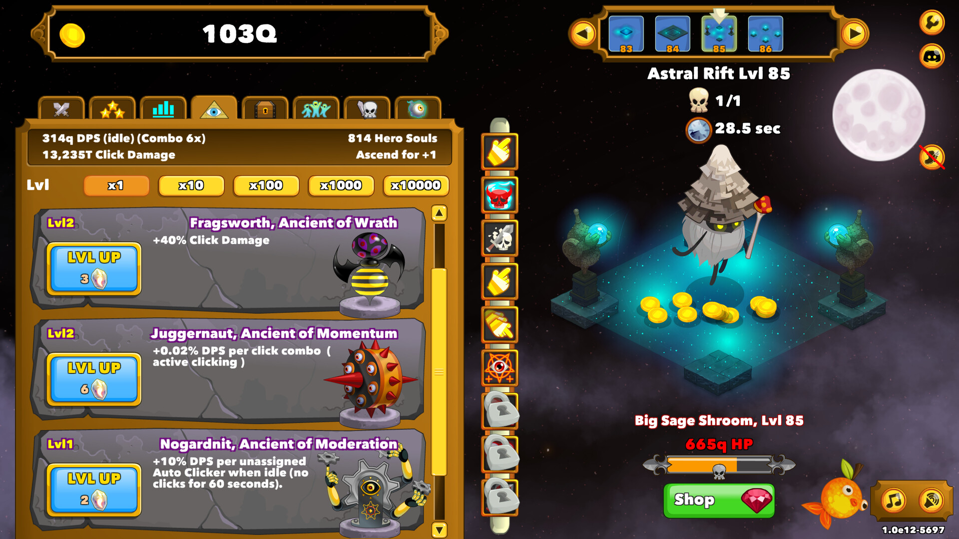 Clicker Heroes screenshot #4