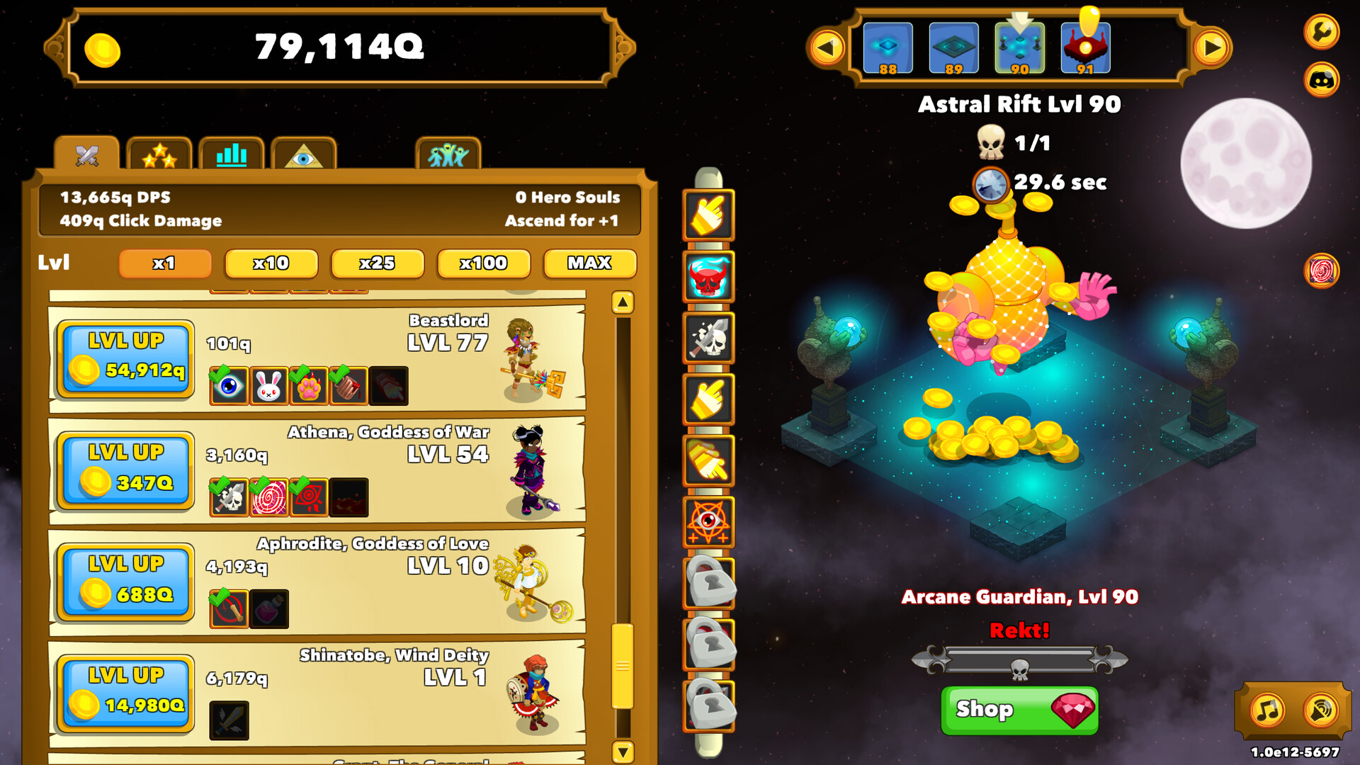 Clicker Heroes screenshot #9