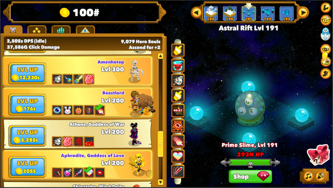 Clicker Heroes screenshot #11