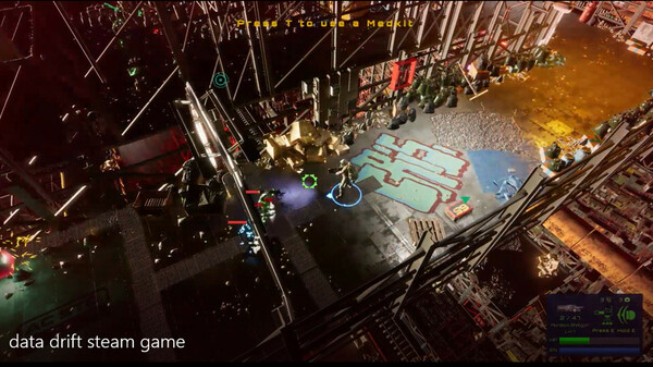 Data Drift: TOP DOWN demo free indie 截图 2