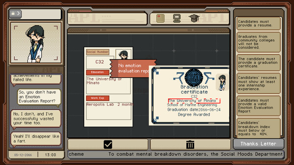 Thank You For Your Application Demo