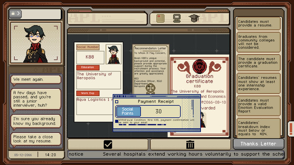 Thank You For Your Application Demo