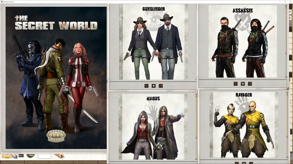 Fantasy Grounds - The Secret World - Savage Worlds Adventure Edition