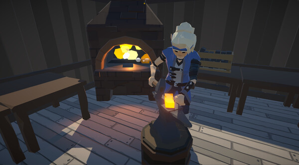 Screenshot of Ham(mer) It Up gameplay showing in-action mechanics