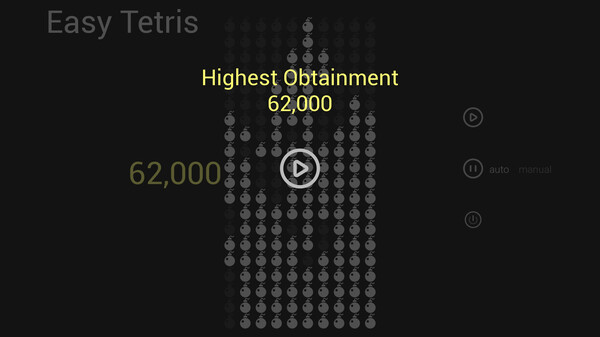 Скриншот из EasyTetris
