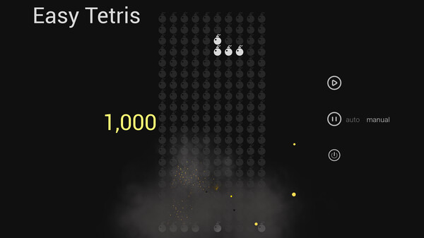 Скриншот из EasyTetris
