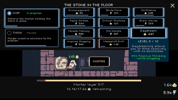 The Count of Monte Clicker game for Linux 1