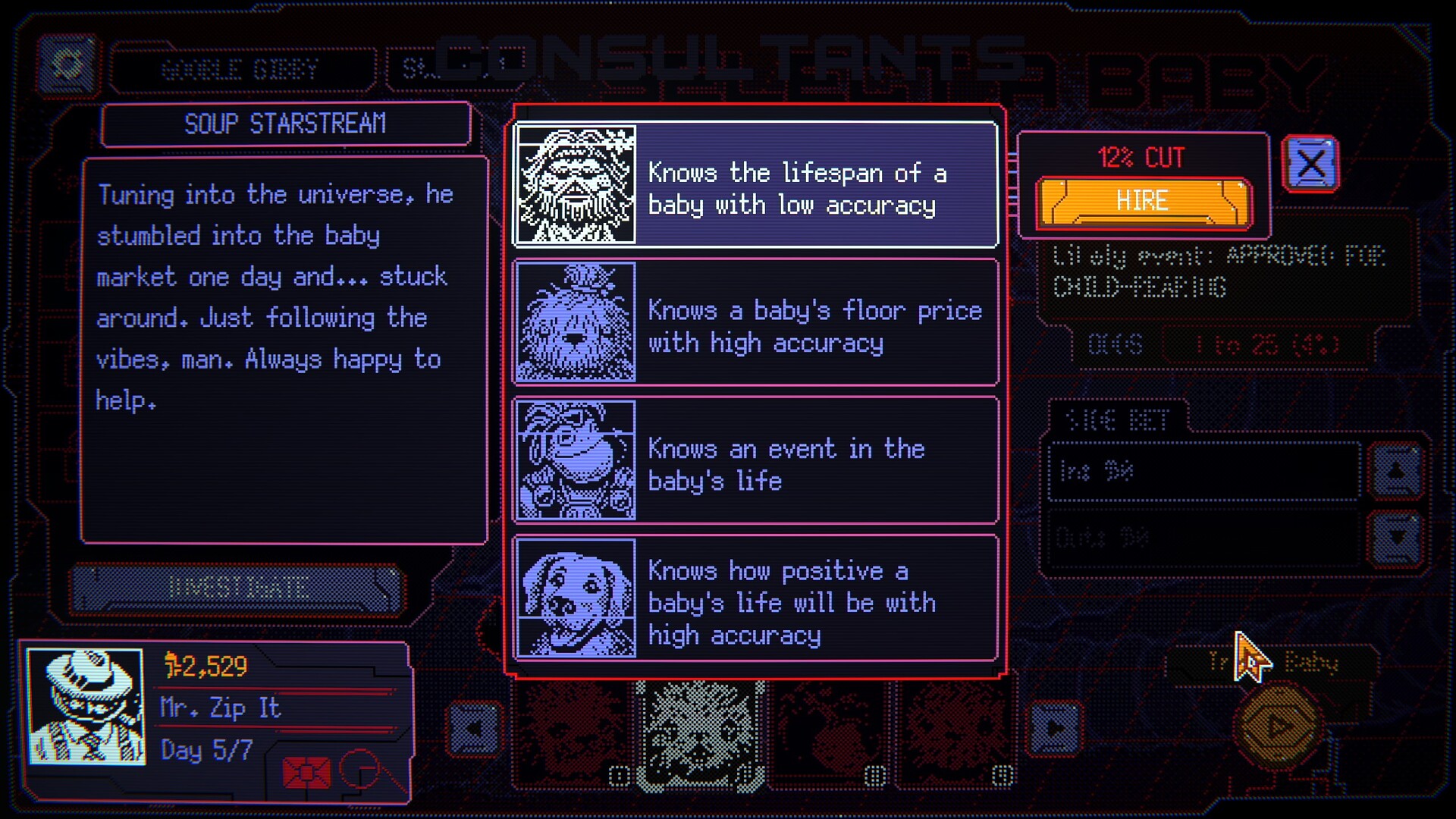 Скриншот игры Space Warlord Baby Trading Simulator - 6