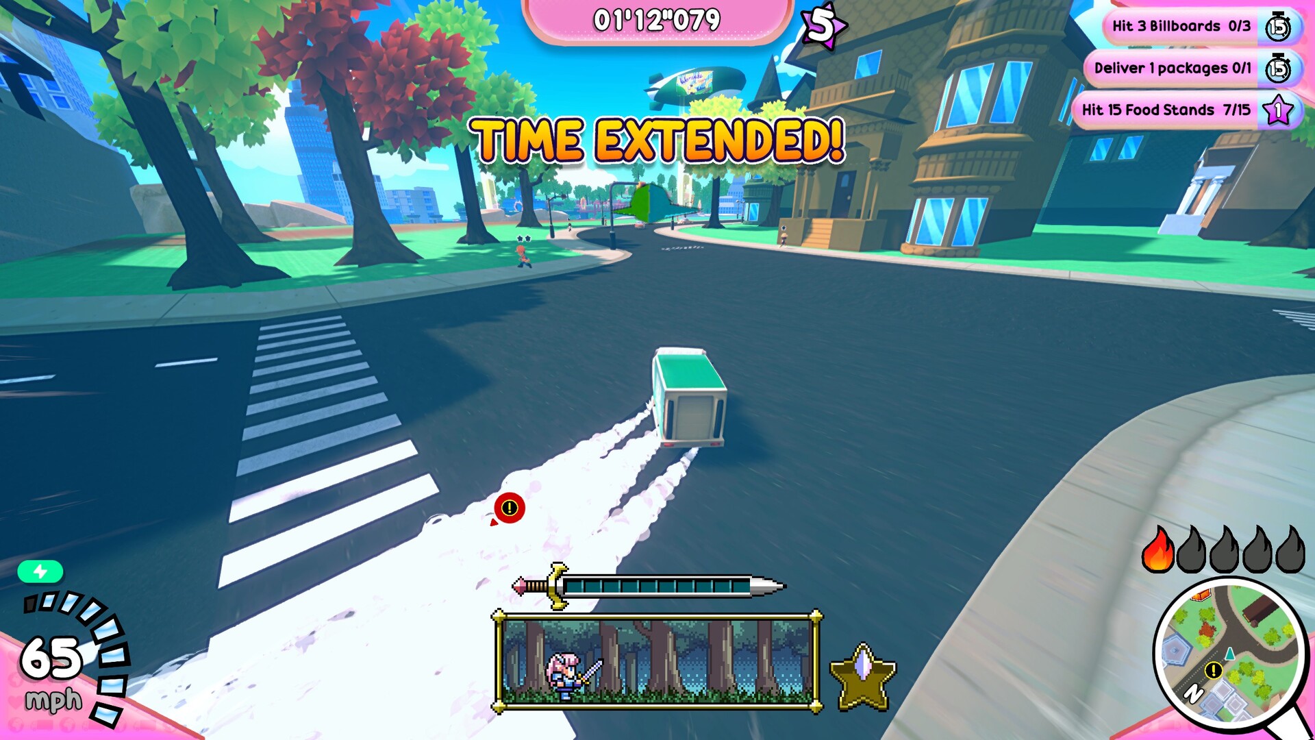 Truck-kun is Supporting Me from Another World?! screenshot 3