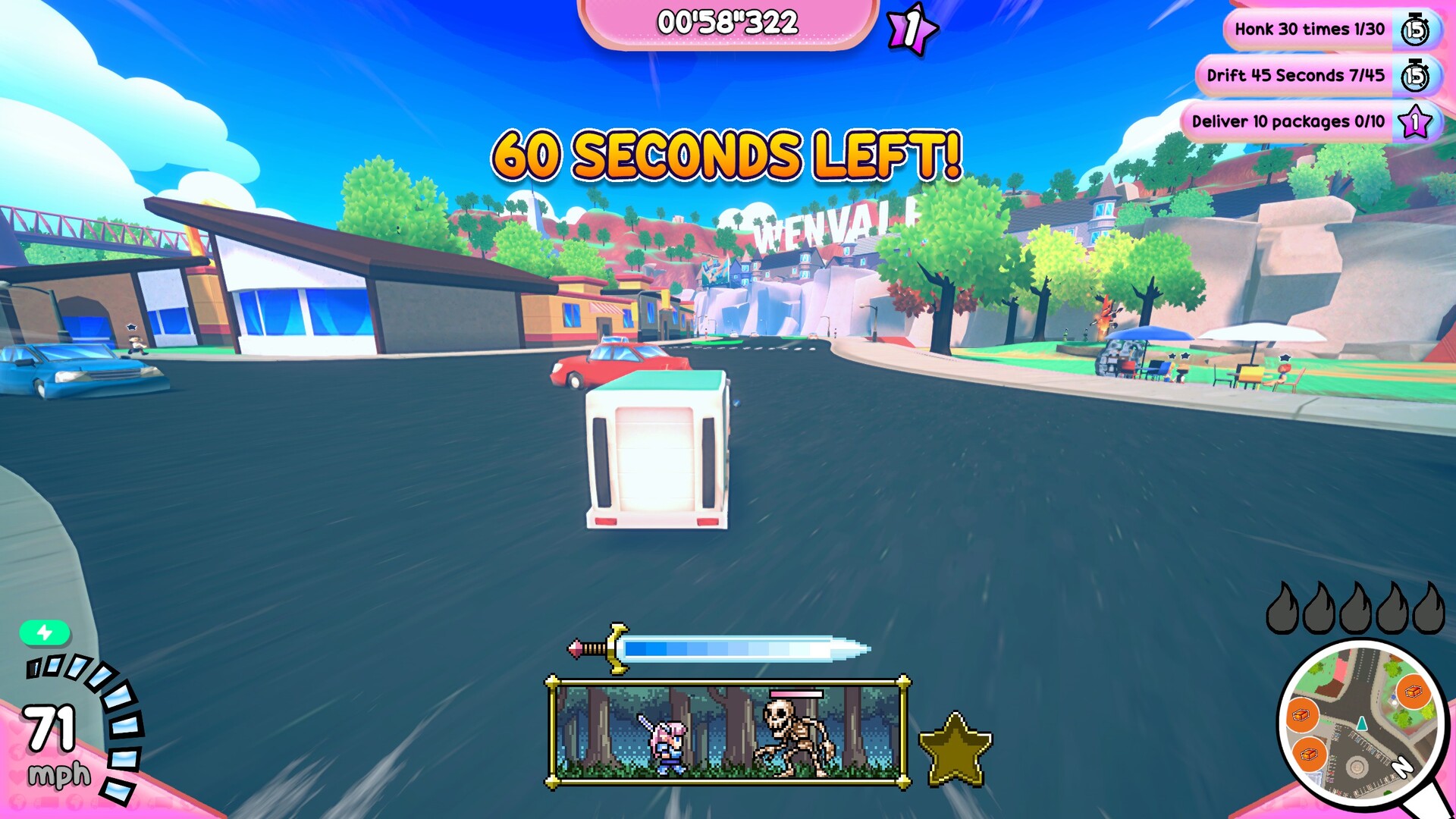Truck-kun is Supporting Me from Another World?! screenshot 6