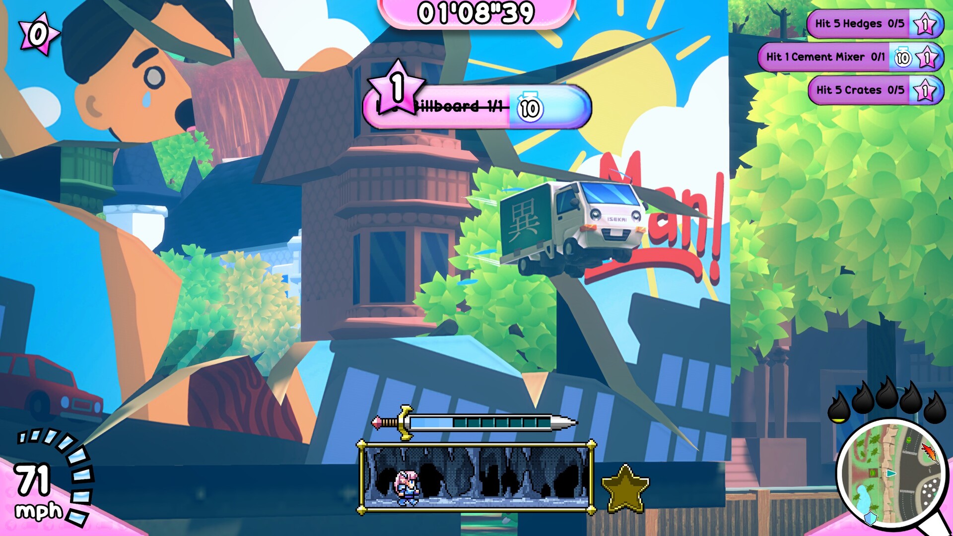Truck-kun is Supporting Me from Another World?! screenshot 4
