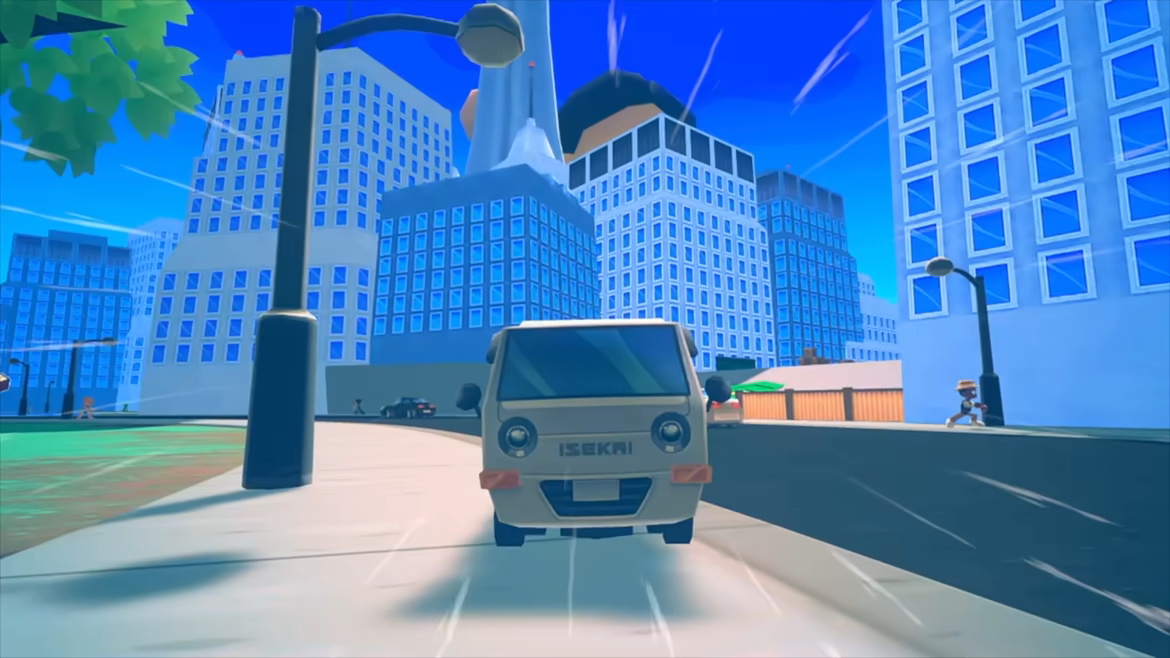 Truck-kun is Supporting Me from Another World?! video 2