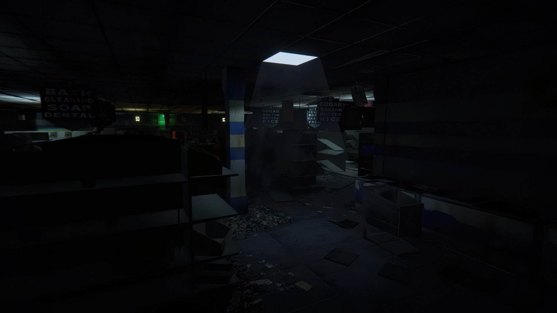 Backrooms: Exit from Supermarket