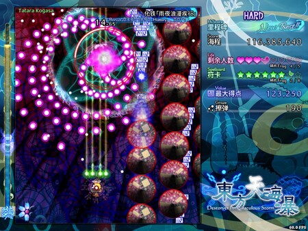 东方天海瀑 ~ Destroyer in Miraculous Storm. screenshot 4