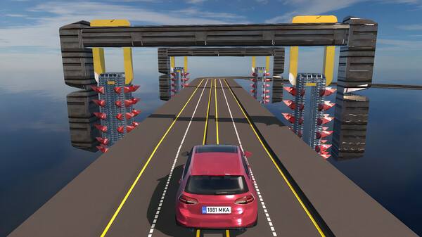Скриншот из Car Parkour X: Zozo Edition