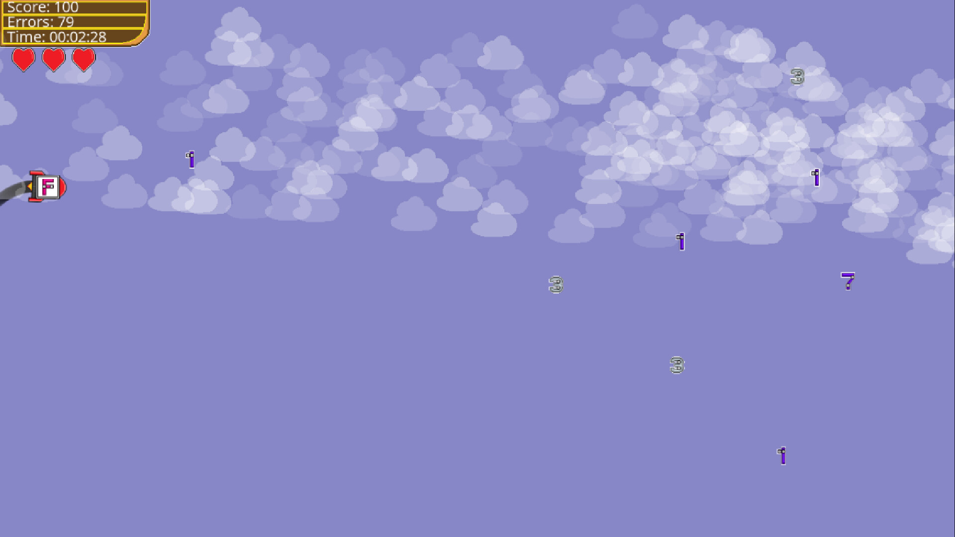 Destroy All Letters - Space Adventure screenshot #1