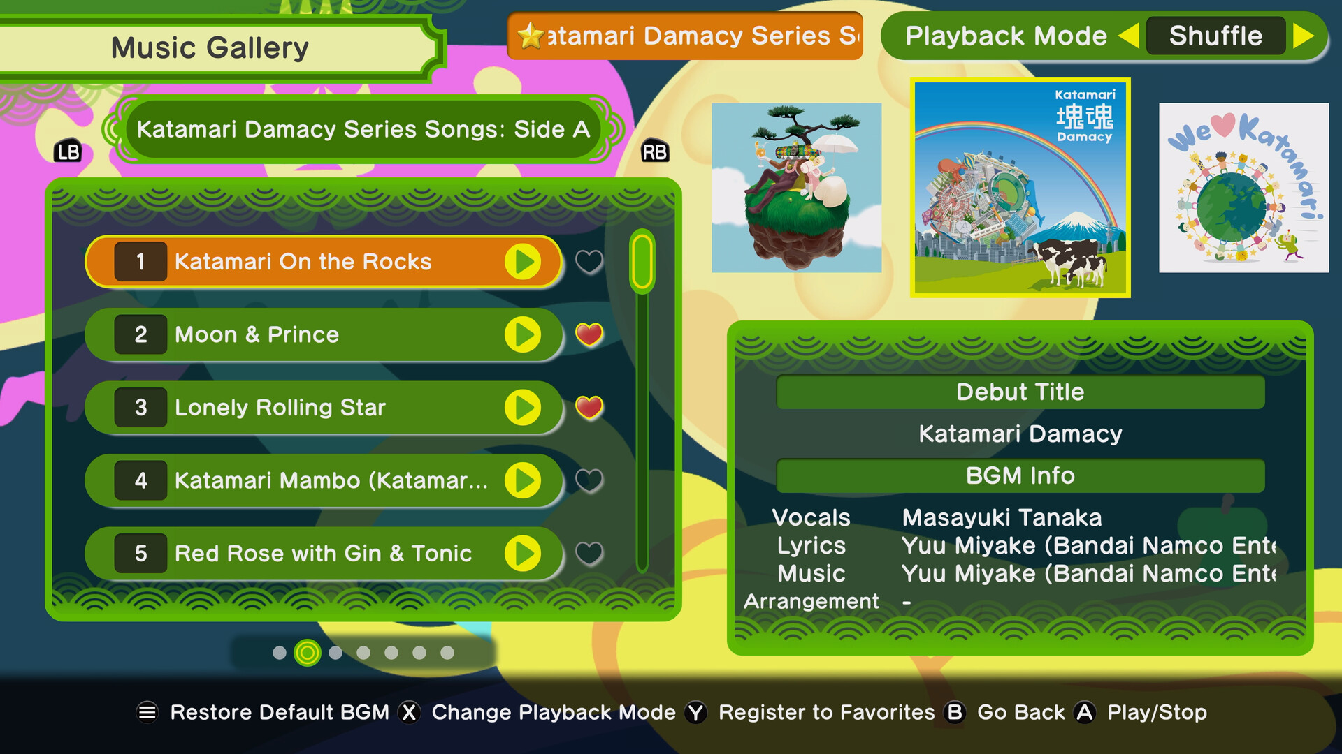 Once Upon A KATAMARI - Katamari Damacy Series Songs: Side A Featured Screenshot #1