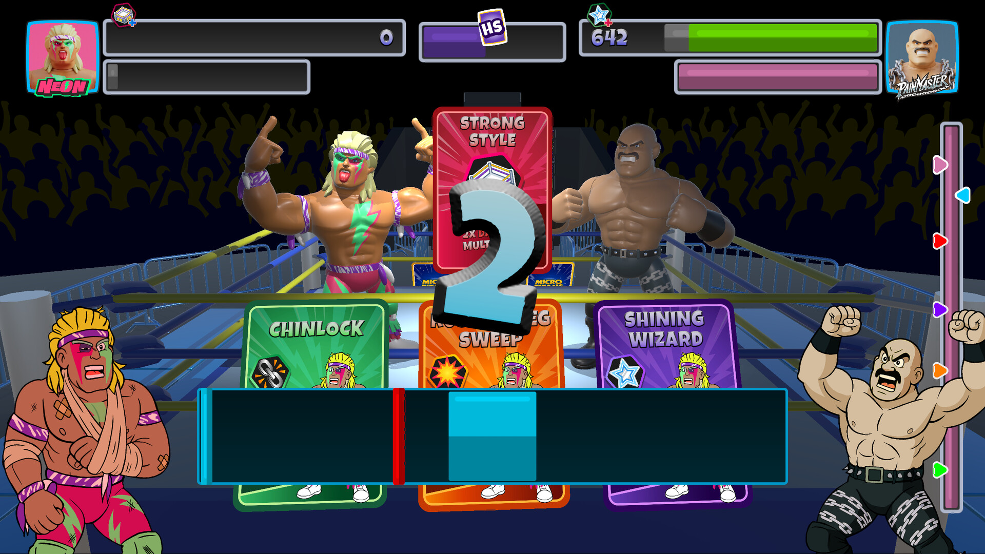 Micro Titans Wrestling screenshot #12