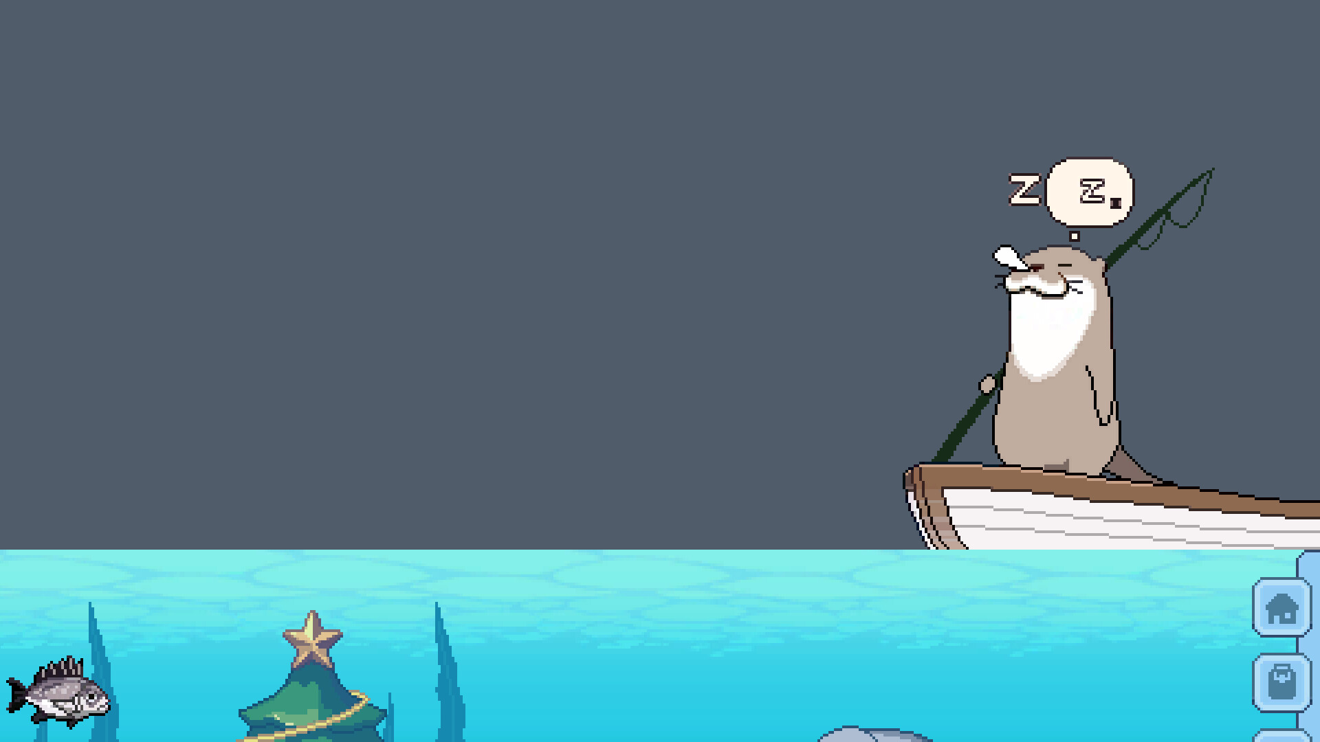 #1. Desktop Fisher (Steam) 由: Little Tiger Game