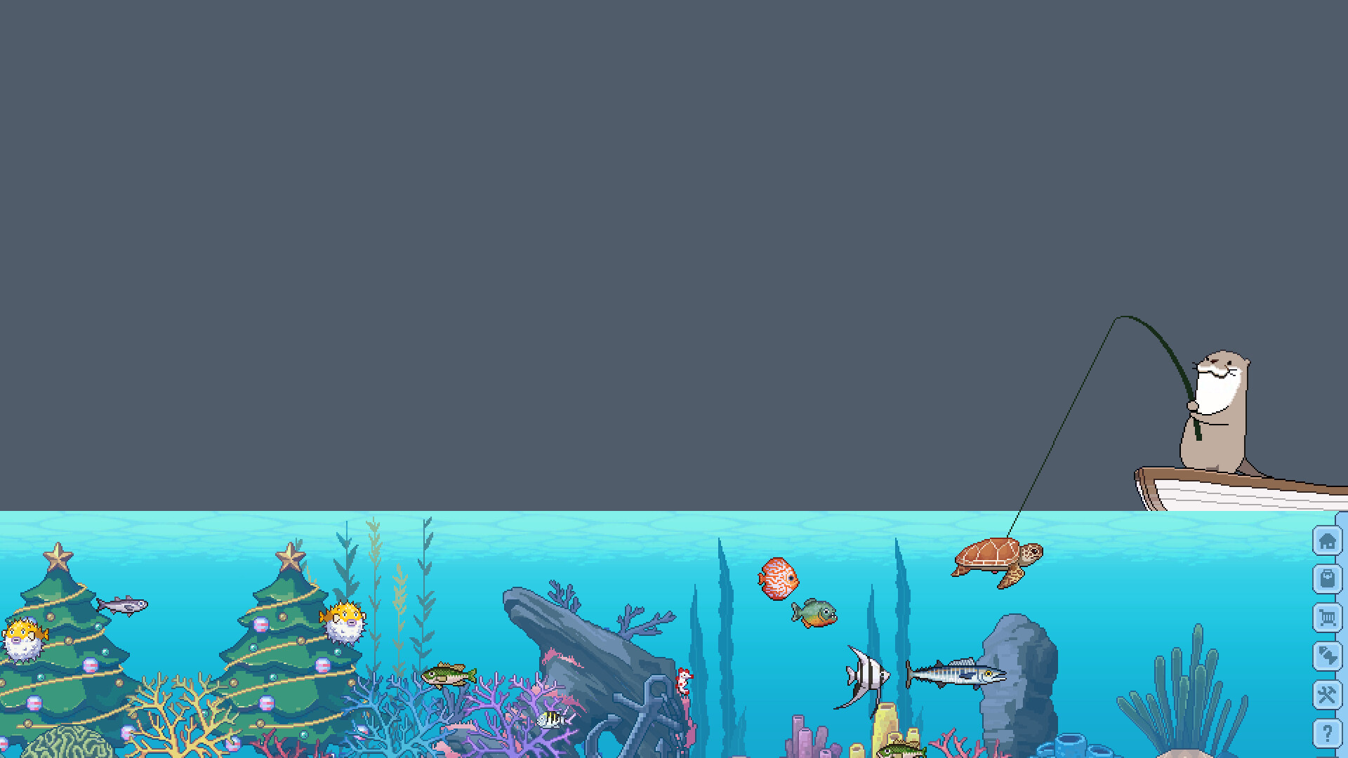 #2. Desktop Fisher (Steam) 由: Little Tiger Game