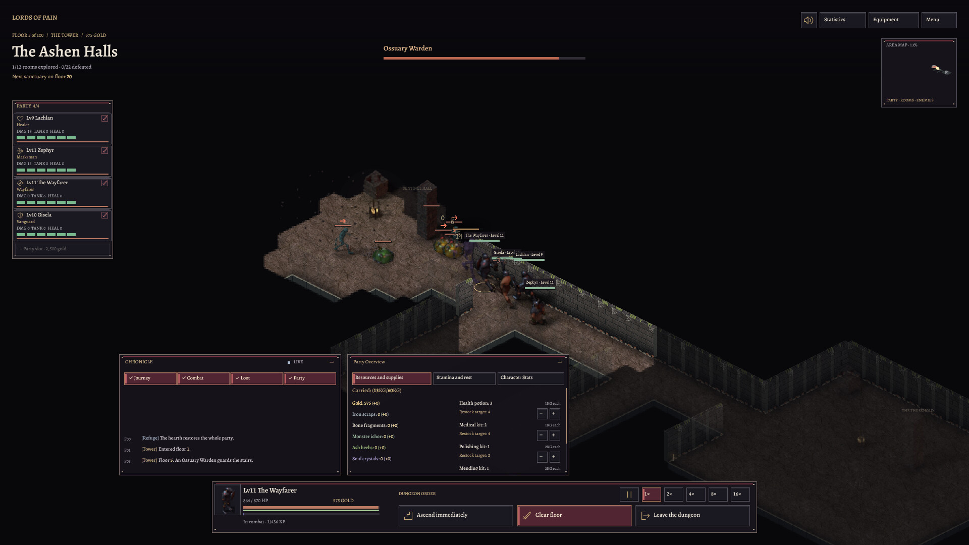 Lords of Pain screenshot 1